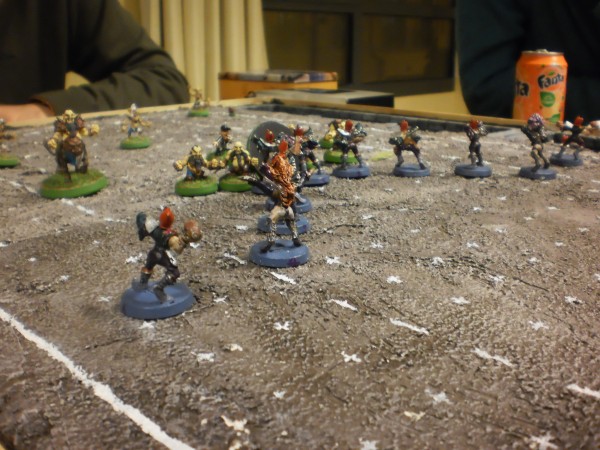 Un match sanglant de blood bowl !!!!